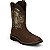 Bota Justin Boots Trekker Chocolate Brown Water Buffalo Realtree #SE4677 - Imagem 2
