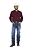 Camisa Self Western CLC21 Wine - Imagem 5