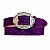 Cinto TXI Maria Paula Maia Belt Roxo/Roxo - Imagem 1