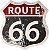 Placa Decorativa Route 66 - Imagem 1