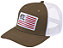 Boné Bass Pro Shops Flag Mesh-Back Snapback Cap - Olive - Imagem 1