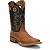 Bota Justin Boots Cadoo Copper Brown Cowhide #BR740 - Imagem 4