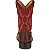 Bota Justin Boots Zeke Brown Goat #UN7131 - Imagem 5