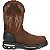 Bota Justin Boots Frontiline Hiviz Walnut Brown Water Buffalo #CR2152 - Imagem 2