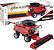 Miniatura Colheitadeira Case Axial-Flow 9250 Usual Brinquedos Pneus Emborrachados Escala 1/42 - Imagem 1