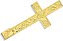 Acessório De Cruz Montana Silversmiths exclusivo chapéu de cowboy, Dourado - Imagem 1