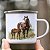 Caneca Cavalo Em Aço Inoxidavél - Imagem 1