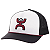 Boné Hooey 2506T-WHBK - Imagem 1