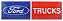 Placa Decorativa Ford Trucks - Imagem 1