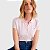 Polo Tommy Hilfiger WW0WW42547 Light Pink - Imagem 1