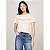 Camiseta Tommy Hilfiger WW0WW40276 Classic Beige - Imagem 1
