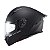 Capacete Texx Raptor Preto Fosco + Viseira Fumê de Brinde - Imagem 1