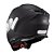 Capacete Texx Kaiman Preto Fosco c/Oculos Interno Solar - Imagem 4