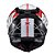 Capacete Texx Kaiman Preto/Verm/Branco Vector c/Oculos Interno Solar - Imagem 10