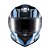 Capacete Texx Flag Argentina c/Oculos Interno Solar - Imagem 2