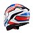 Capacete Texx Flag USA c/Oculos Interno Solar - Imagem 4