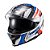 Capacete Texx Flag USA c/Oculos Interno Solar - Imagem 1