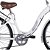 Bicicleta Mobele City Alumínio Aro 26 7v Branco - Imagem 4