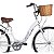 Bicicleta Mobele City Alumínio Aro 26 7v Branco - Imagem 3
