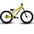 Bicicleta Gios 4TRIX - Freio MT200 - Single Speed - Amarelo - Imagem 1