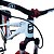 Bicicleta Gios DJ Branco e Vermelho - MT200, Brutus PRO, Cubo Barulhento - Imagem 3