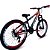 Bicicleta GTS Predador aro 26 Freeride Grau - Imagem 4