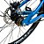 Bicicleta Gios 4TRIX aro 26 Wheeling Grau Freio MT200 Azul/Preto - Imagem 5