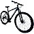 Bicicleta Alfameq aro 29 21v Preto/Prata - Imagem 1