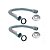 Tubo de àgua MF1/2" X FG1/2" (30CM a 80CM) - Imagem 4