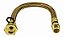 Mangueira flexível cobre para gás  FG 3/4" X MF 1/2" (aquecedor) - Imagem 1