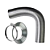 Kit  Aquecedor 1/2"x1/2", flexivel 60cm, duto 90mm x (1,00 à 3,00metros). - Imagem 3