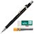 Kit Lapiseira Pentel Graph Rock 0.9mm + Grafite 0.9 HB + Borracha Hi-Polymer - Imagem 1