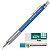 Kit Lapiseira Pentel Graphgear 500 0.7mm Azul Celeste + Grafite 0.7 HB + Borracha Hi-Polymer - Imagem 1