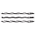 Caneta Gel Cis Spiro Gel Preta 0.7mm 3 Unidades - Imagem 1