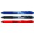 Kit Caneta Gel Pentel Energel X Azul Preta Vermelha 0,5mm - Imagem 1
