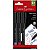 Caneta Faber-Castell Supersoft Azul Preta Vermelha 1.0mm - Imagem 1