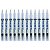 Caneta Marcador Permanente Gxin G-862A Branco 12 Unidades - Imagem 1