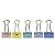 Prendedor Metálico Cis Blinder Clip Emoji  19mm PT C/24 - Imagem 3