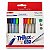 Caneta Esferográfica Faber-Castell Trilux 10 Cores 1.0mm - Imagem 1