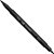 Caneta Pincel Cis Dual Brush Preta - Imagem 4