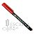 Caneta Pincel Koi Coloring Brush Pen Sakura - Vermelha XBR#19 - Imagem 1