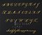 Manuscrito - Alfabeto Copperplate - A04 - Imagem 1