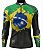 Camiseta de Pesca King - Preta e Brasil - Imagem 1