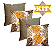 Kit 4 Almofadas Estampadas e Lisas (Cheias) - Imagem 3
