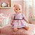 Boneca Bebê Baby Milk Vestido Rosa - Imagem 4