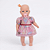 Boneca Bebê Baby Milk Vestido Rosa - Imagem 3