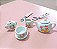 Joguinho de Chá Porcelana em Miniatura - Imagem 3