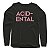 Acidental "LOGO" Camiseta MANGA LONGA Preta - Imagem 1