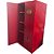 ARMÁRIO CORTA FOGO - STANDART - VERMELHO 200X100X90 - Imagem 1