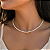 Colar Luxo Pérolas banho Ouro 18k - Imagem 2